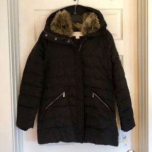Michael Kors Hooded Puffer Coat